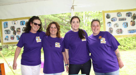 Sisters Participate in Organizing Rally