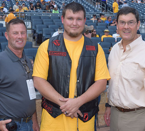 UBC Member & Helmets to Hardhats Apprentice Throws Pirates First Pitch